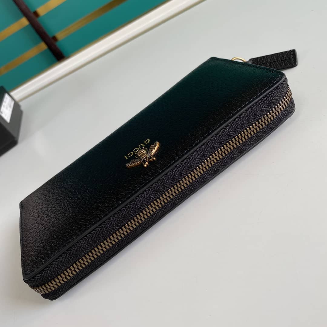 Gvc*1 Animalier Leather Zip Around Wallet 523667 Replica