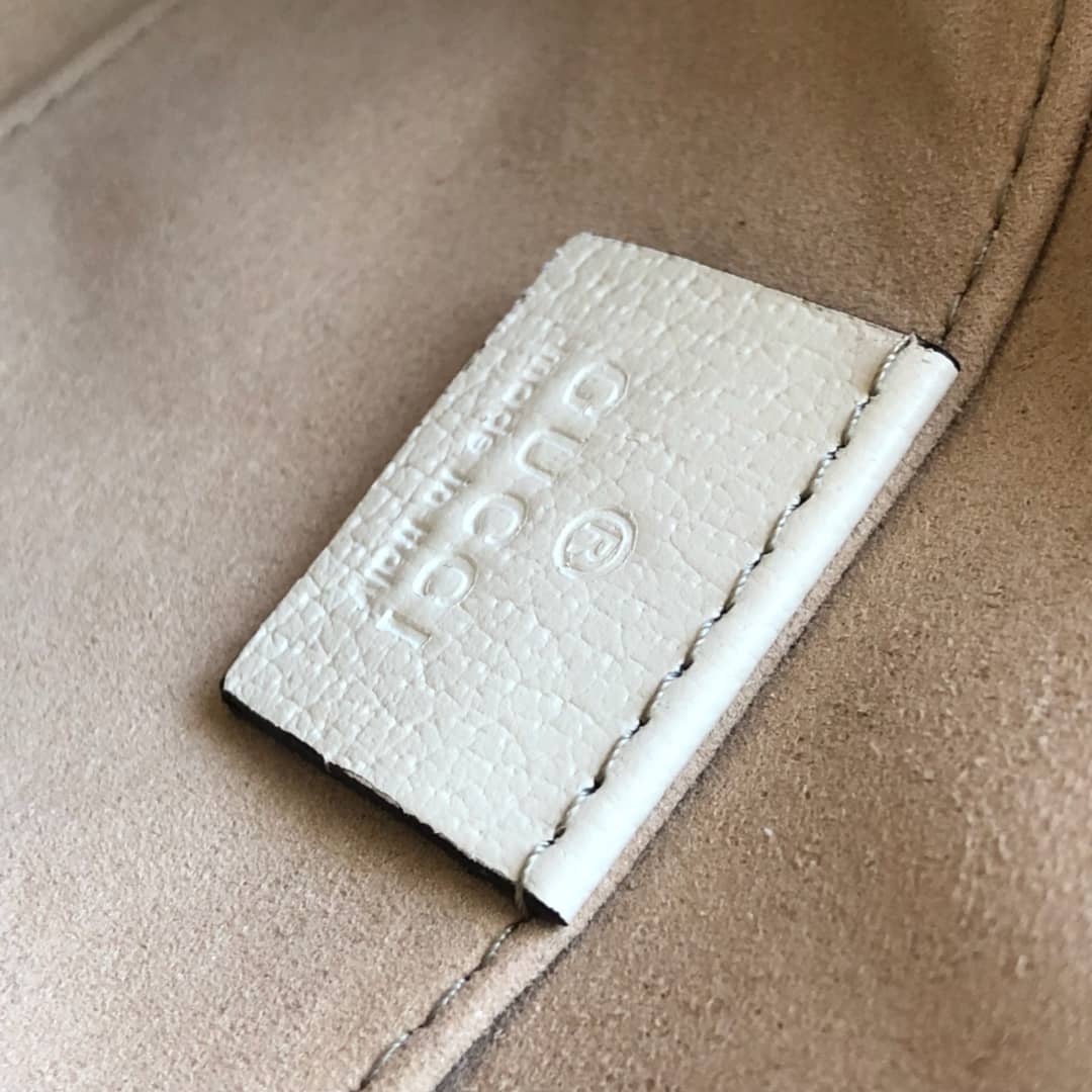 Gvc*1 GG Svp*me Ophidia Small Rounded Top Shoulder Bag Replica White 499621