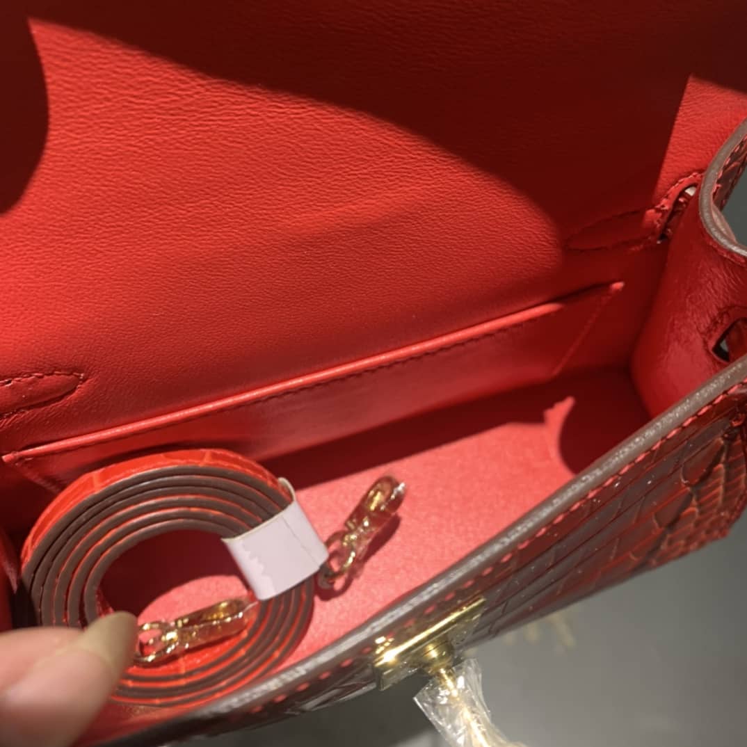 H**me5 Replica Kelly Mini 19CM Bag