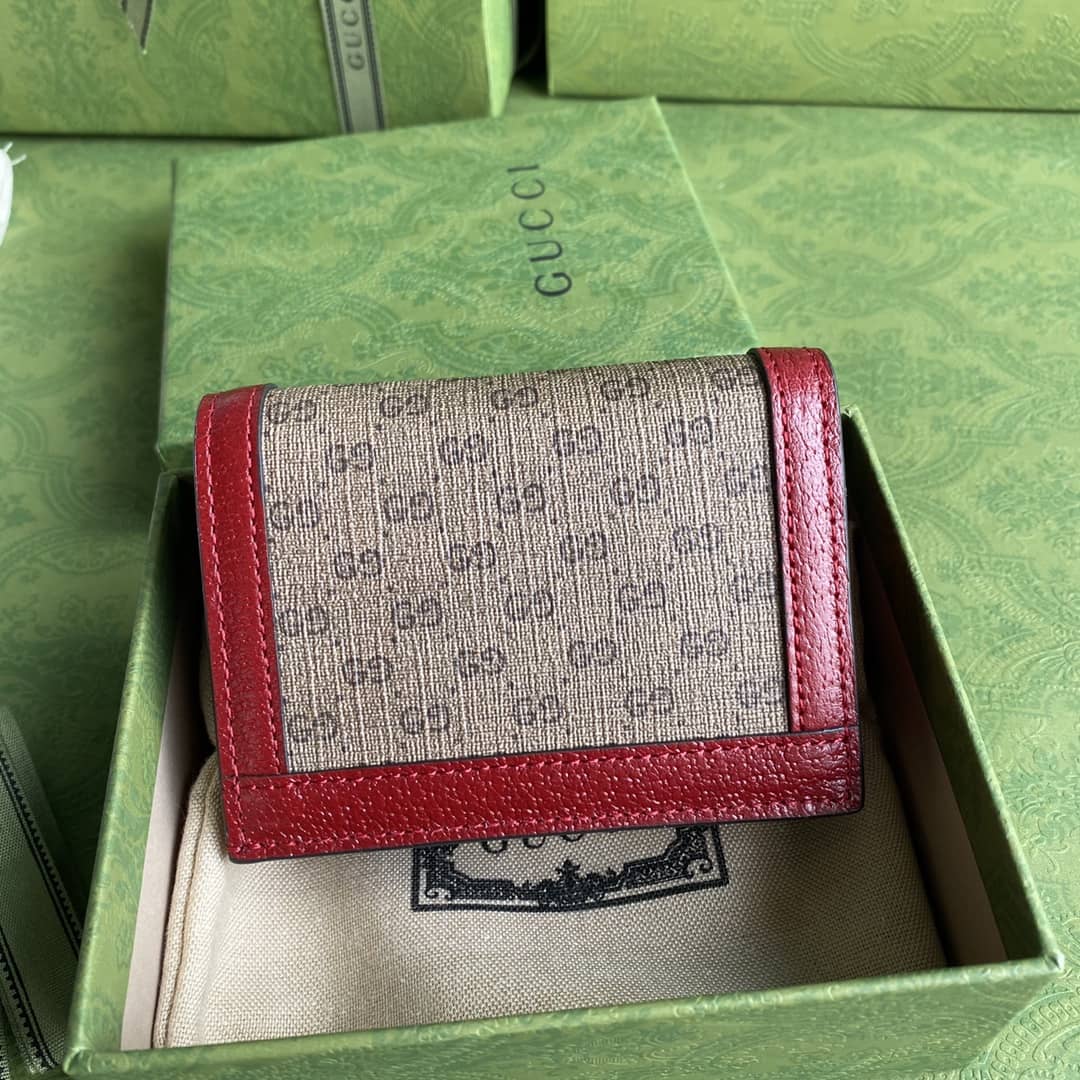 Gvc*1 x Doraemon GG Svp*me Mini Folded Wallet Replica 647788