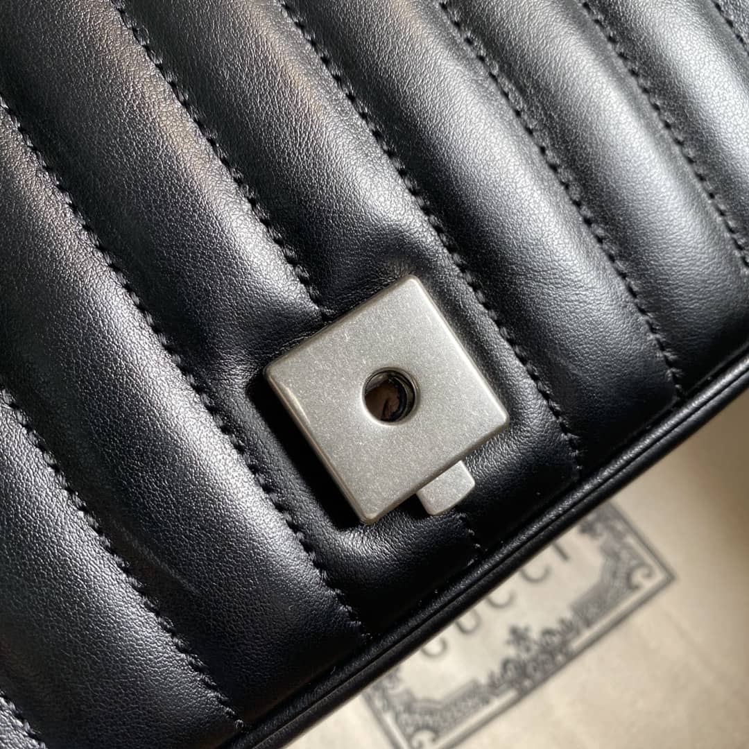 Gvc*1 Marmont GG Small matelassé Shoulder Bag Replica 443497