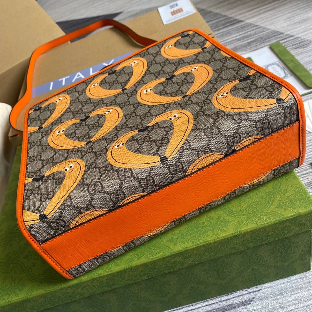 Gvc*1 Svp*me Canvas Children Yuko Higuchi Tote Replica Orange 630542