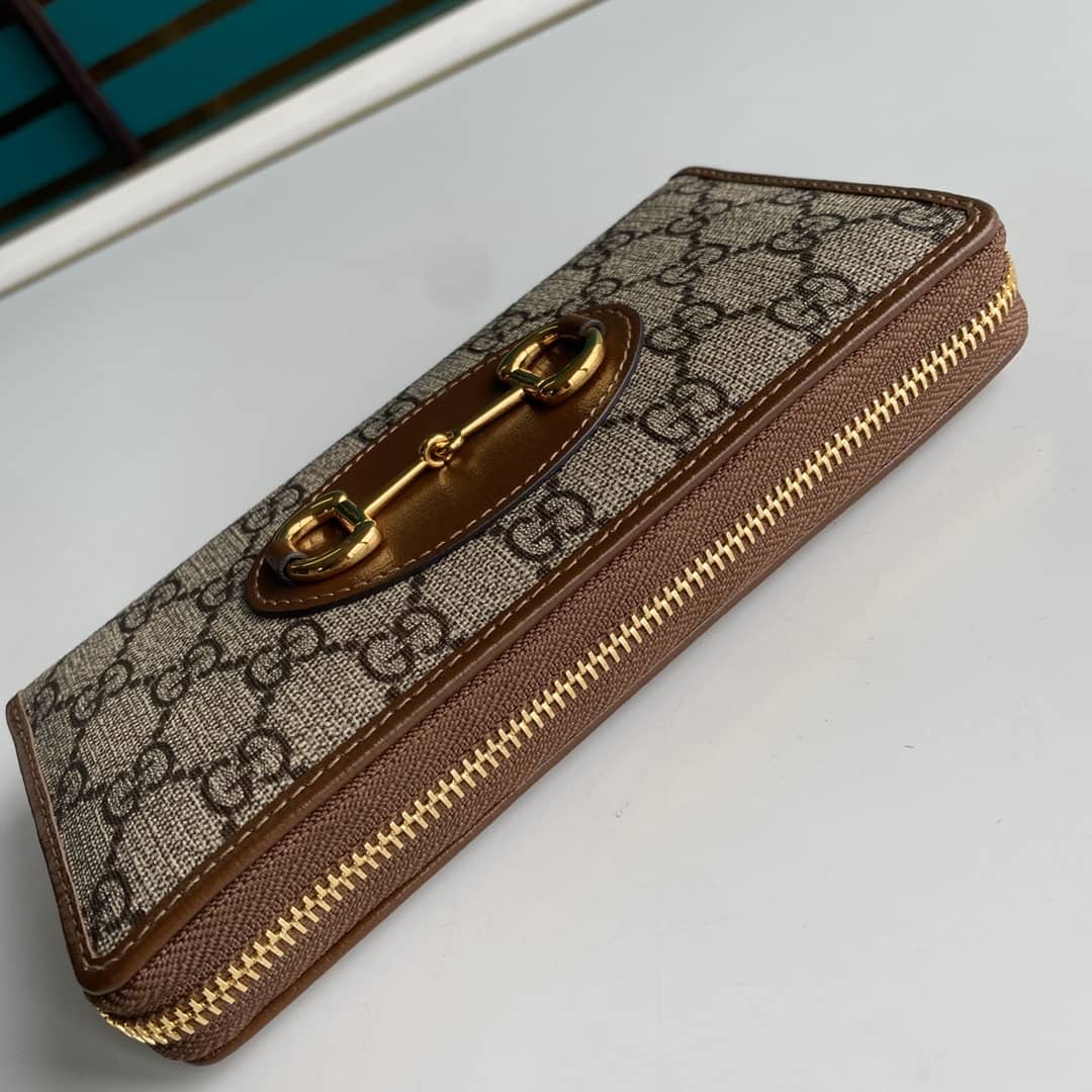 Gvc*1 Horsebit Bag Dupe 1955 Zip Around Wallet 621889 Replica