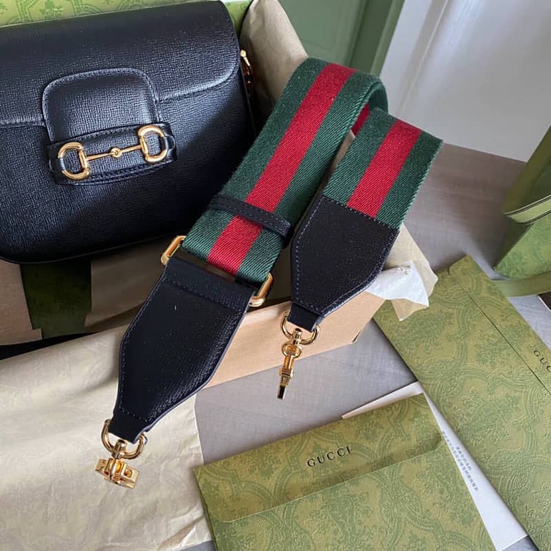 Gvc*1 Horsebit 1955 Mini Bag Replica Black 658574