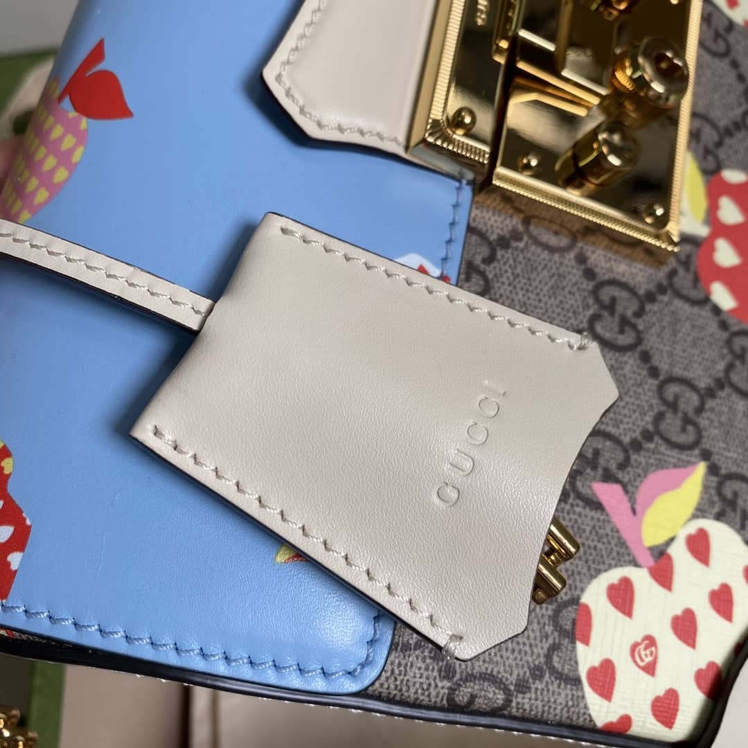 Gvc*1 Padlock Small Bamboo Shoulder Bag Replica 603221