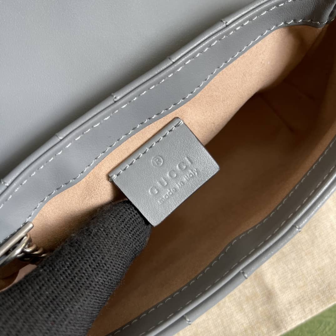 Gvc*1 GG Marmont Matelassé Mini Crossbody Bag Replica 476433