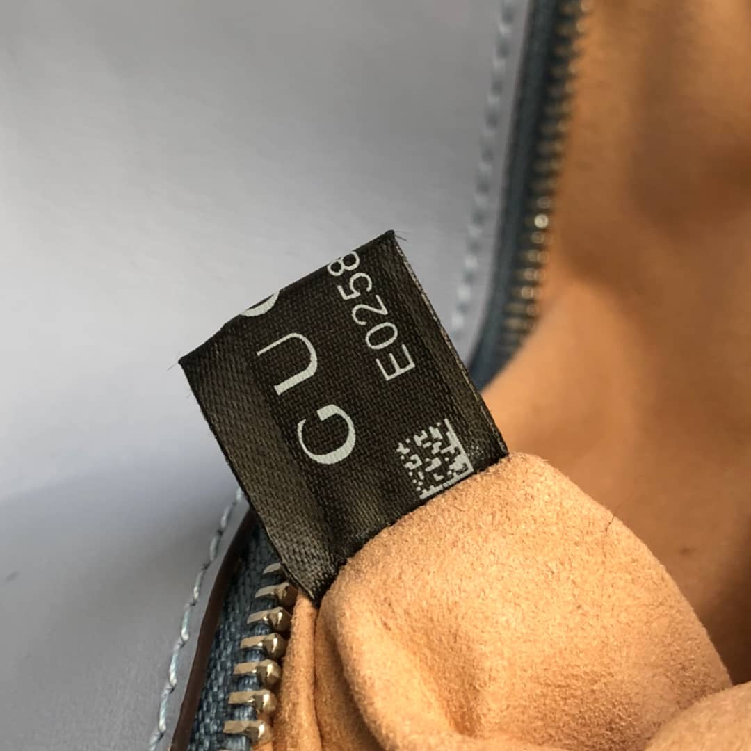 Gvc*1 GG Marmont Matelasse Shoulder Bag Replica Blue 443497