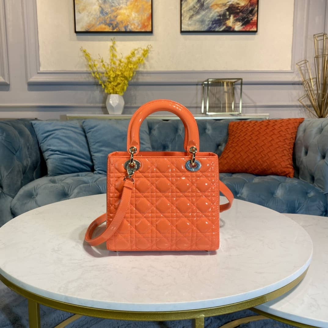 Chr1st1an D10r Lady D10r 24CM Replica Bag