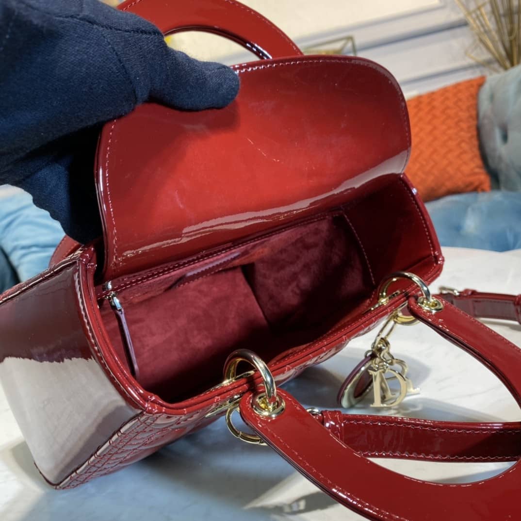 Chr1st1an D10r Lady D10r 24CM Replica Bag