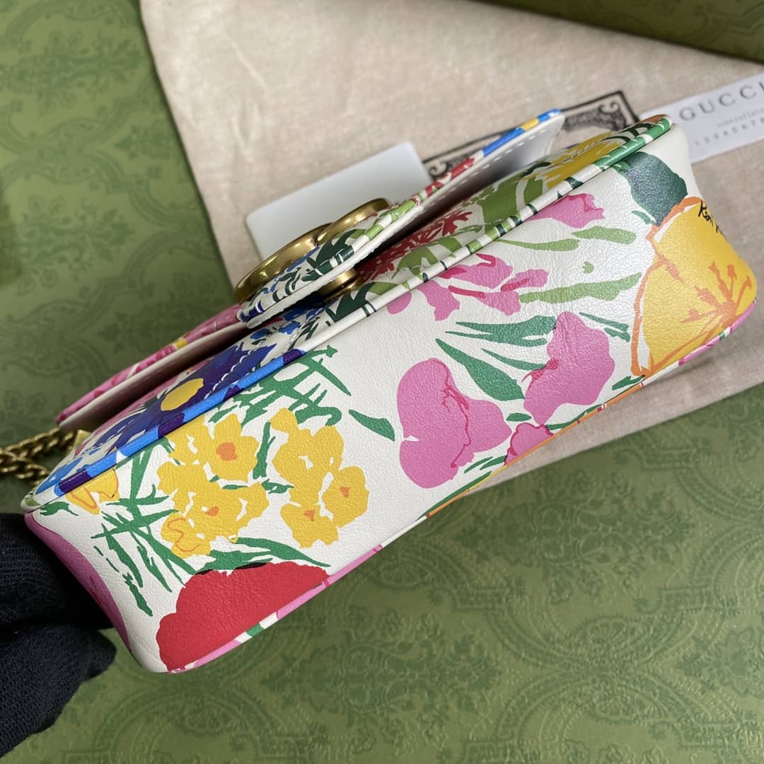 Gvc*1 GG Marmont Matelassé Mini Crossbody Bag Replica 476433