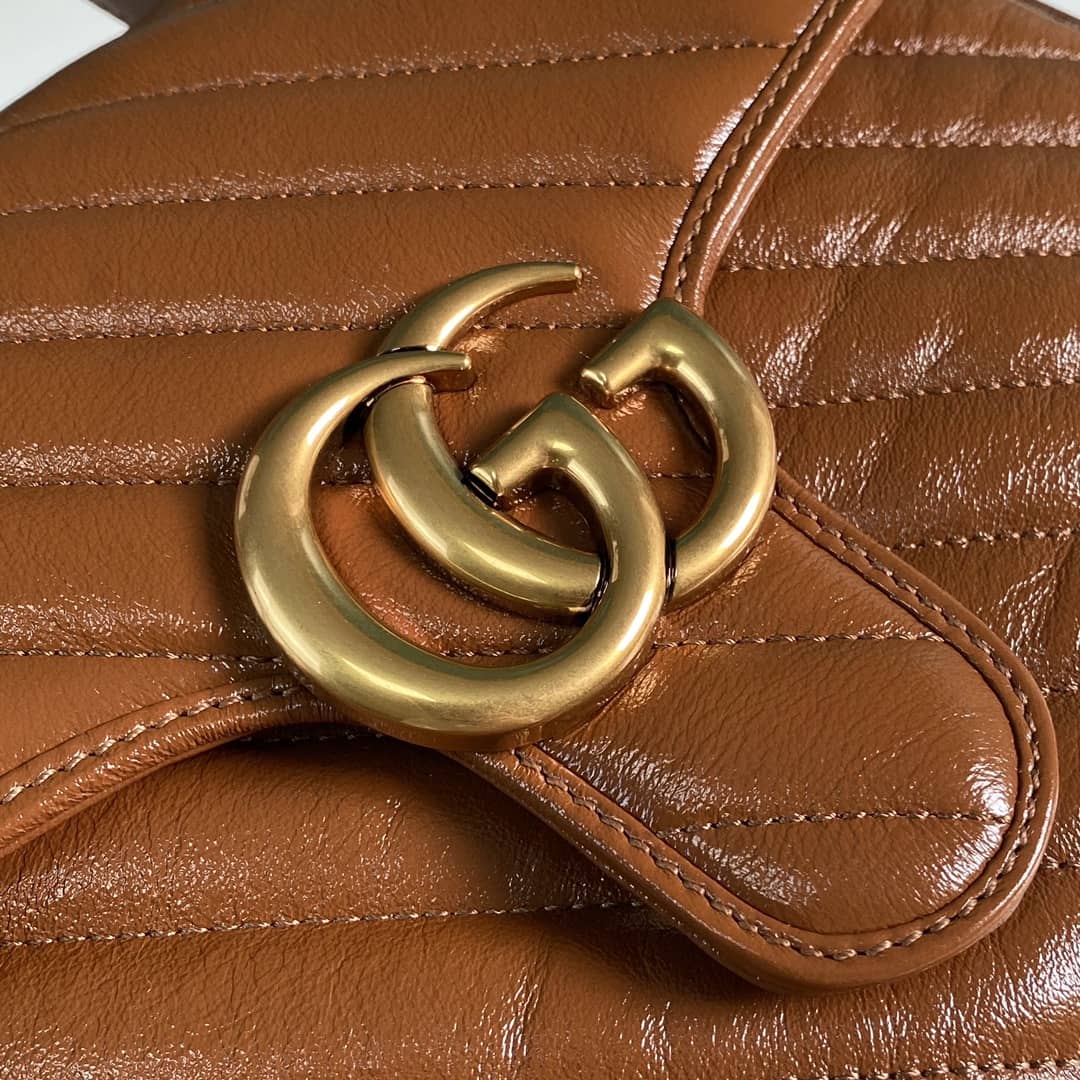 Gvc*1 Marmont Dupe GG Small Top Handle Bag Replica 498110