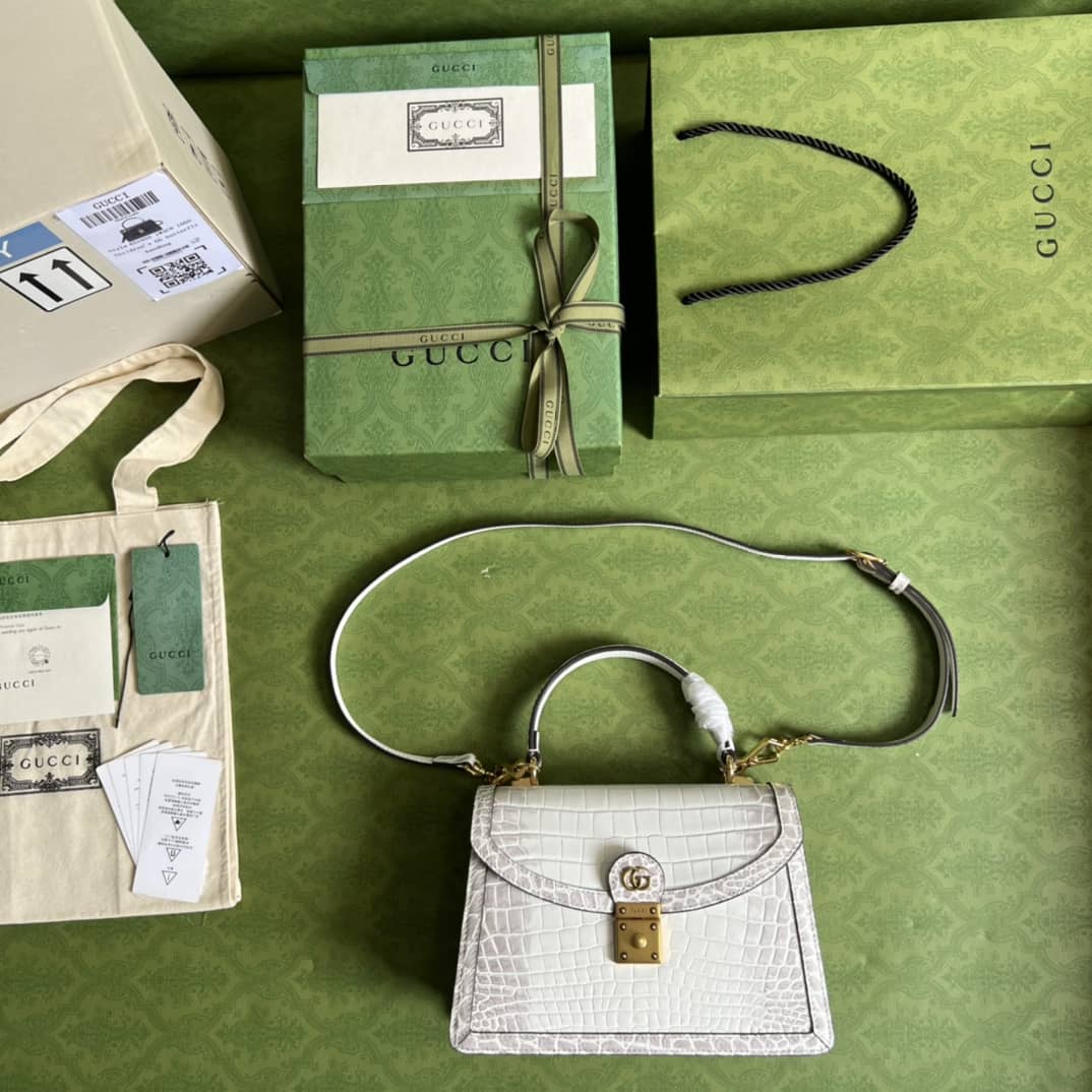 Gvc*1 Ophidia Small Top Handle Shoulder Bag With Web 651055 Replica