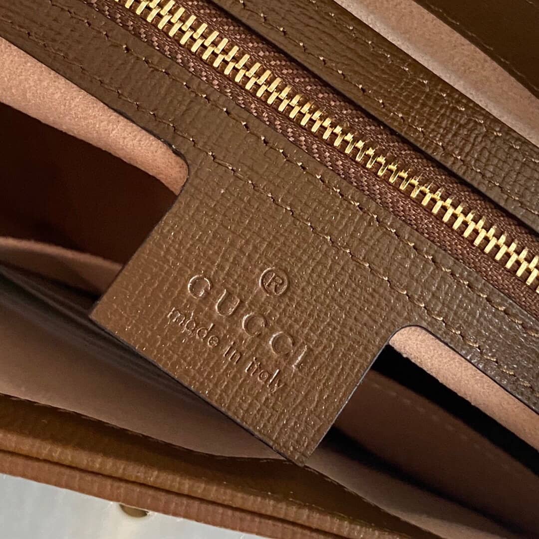 Gvc*1 GG Jackie 1961 Mini Shoulder Bag Replica Brown 637092