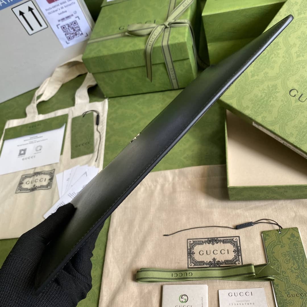 Gvc*1 GG Marmont Leather Pouch Replica 475317