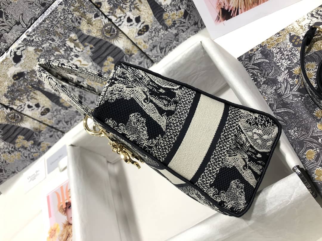 Chr1st1an D10r Lady D10r 24CM Replica Bag