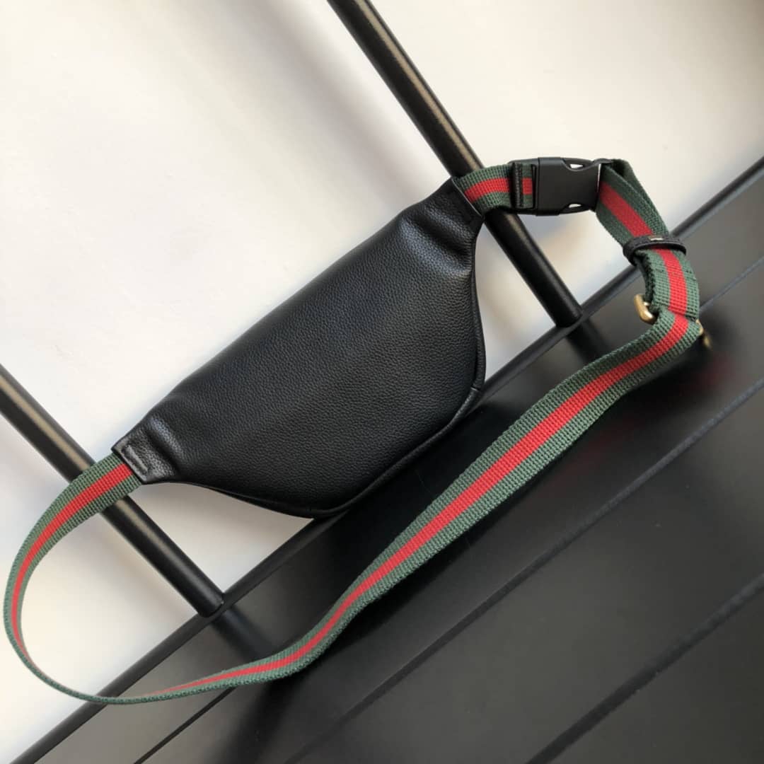 Gvc*1 Print Small Waist Body Belt Bag Replica Black 527792