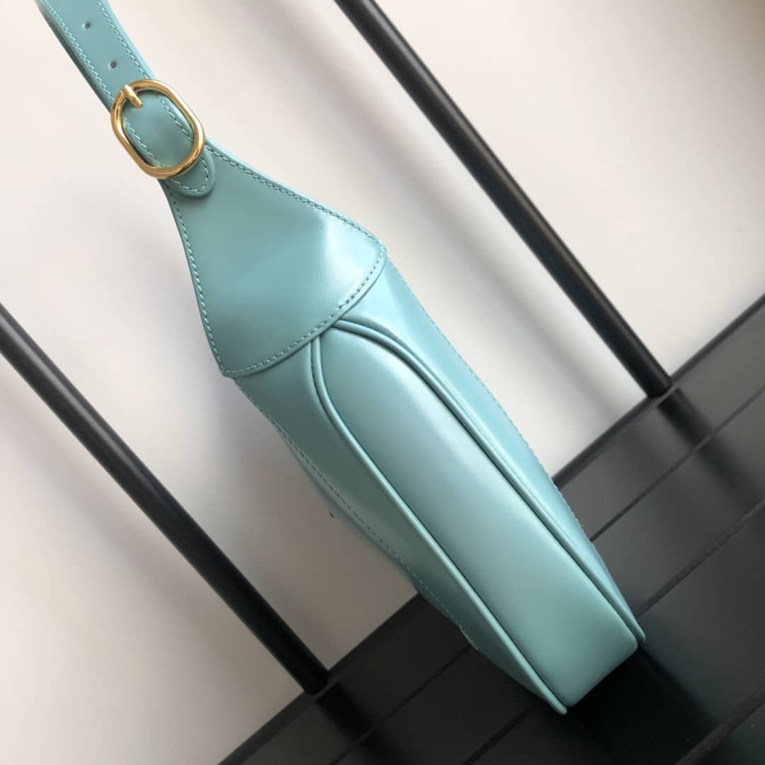 Gvc*1 GG Jackie 1961 Small Hobo Shoulder Bag Replica Blue 636709