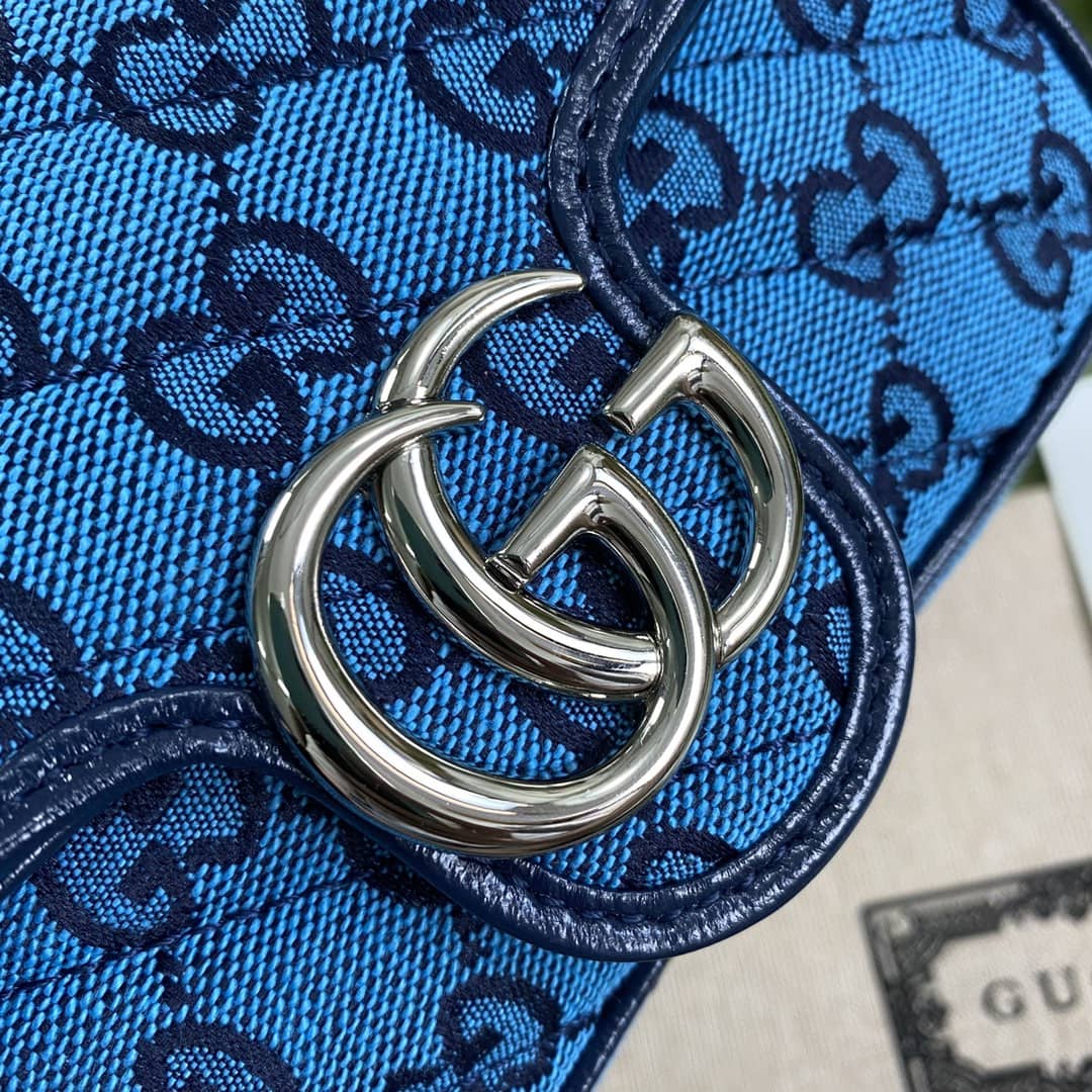 Gvc*1 GG Marmont Matelassé Mini Crossbody Bag Replica 476433