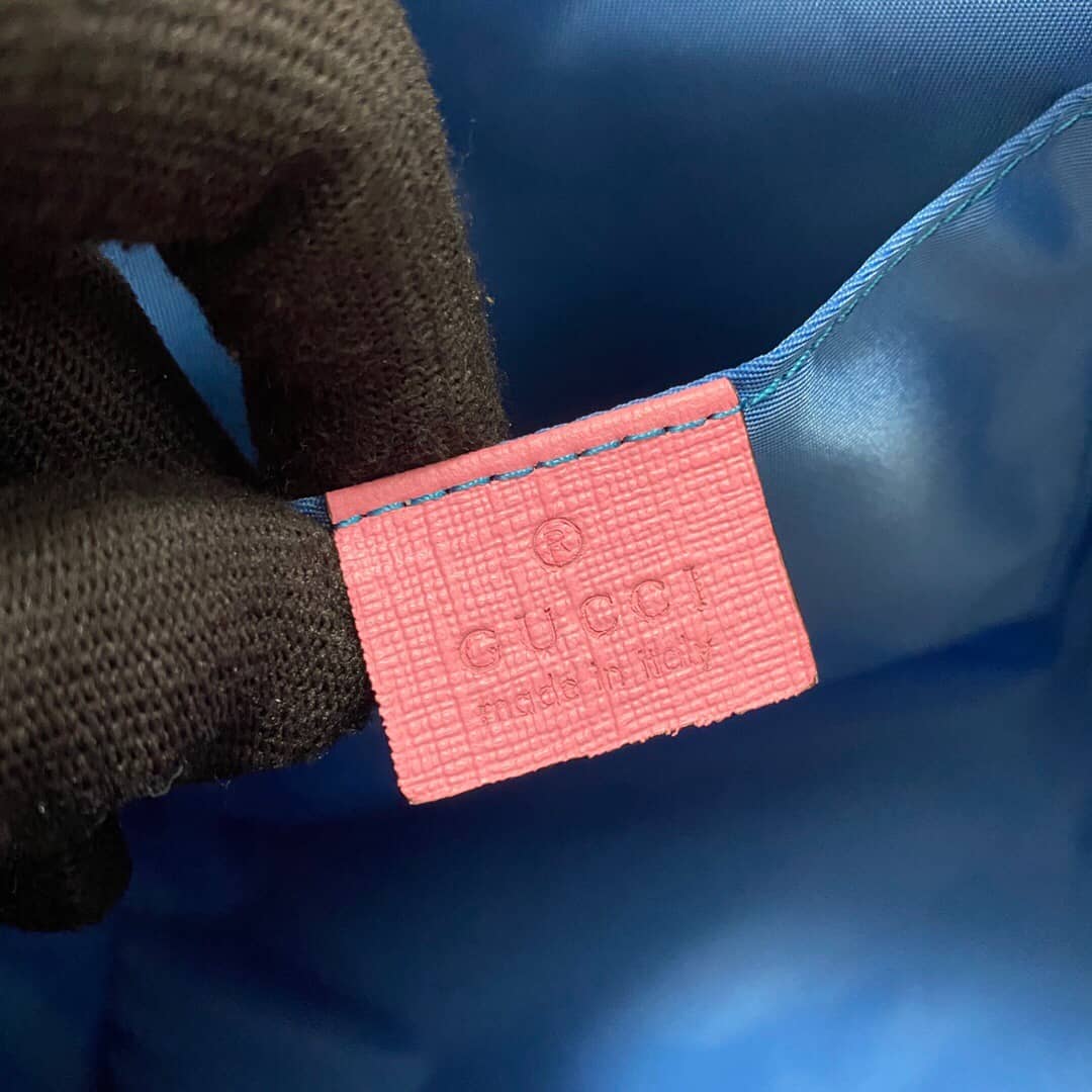 Gvc*1 Children GG Svp*me Canvas Replica Tote Brown 410812