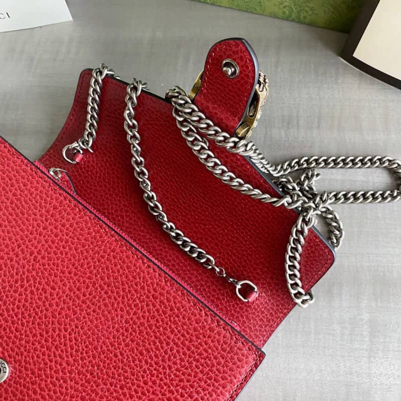 Gvc*1 Dionysus Chain Wallet Shoulder Bag Replica Red 401231