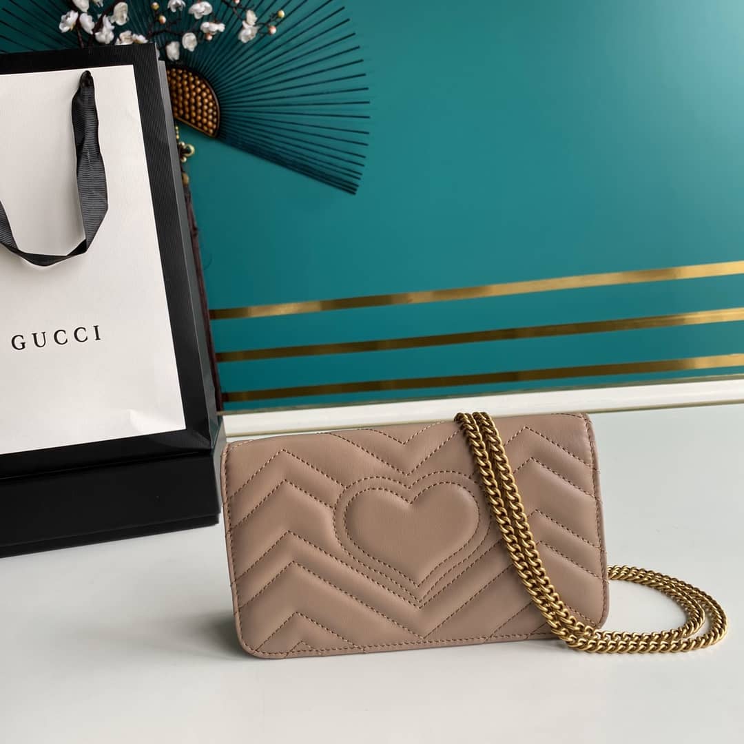 Gvc*1 Crossbody Dupe Marmont GG Matelassé 488426