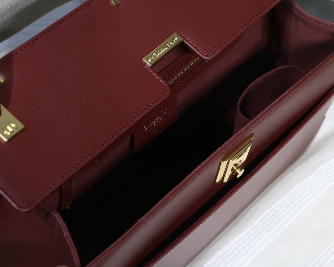 D10r Latte Smooth Calfskin Parisienne Bag