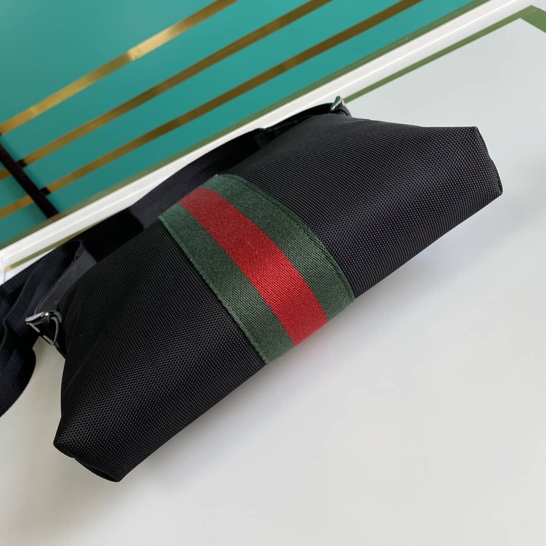 Gvc*1 Web GG Svp*me Flat Messenger Bag Replica 471454