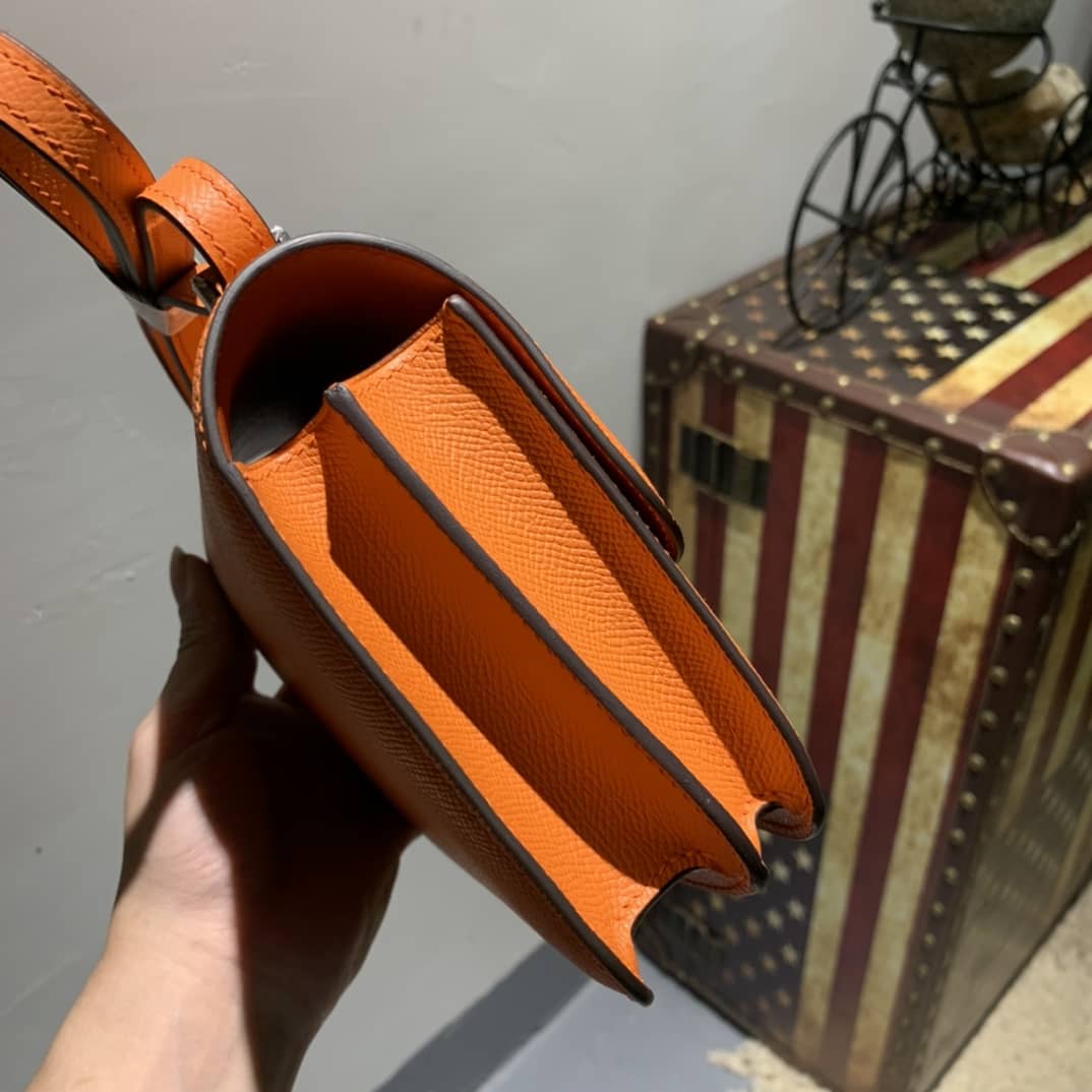 H**me5 Replica Constance Bag 18CM Epsom Leather