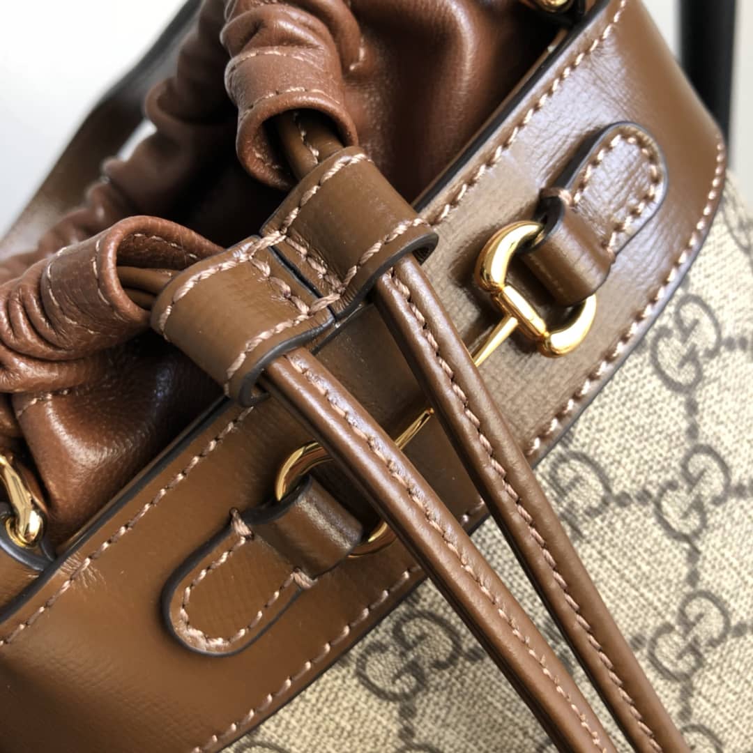 Gvc*1 Horsebit 1955 Small Bucket Bag Replica 637115