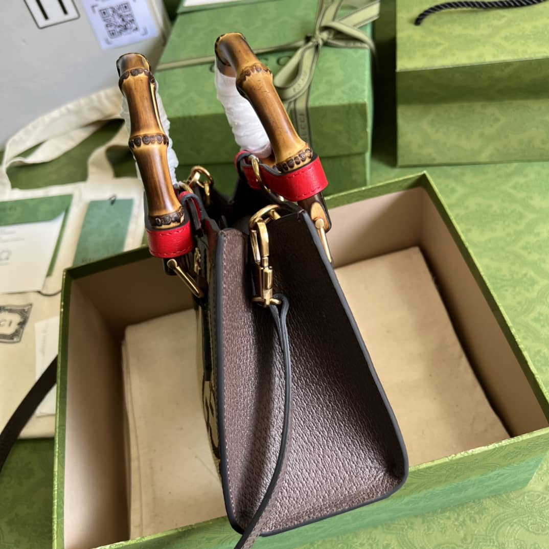 Gvc*1 Diana Jumbo Mini Replica Tote Bag 655661