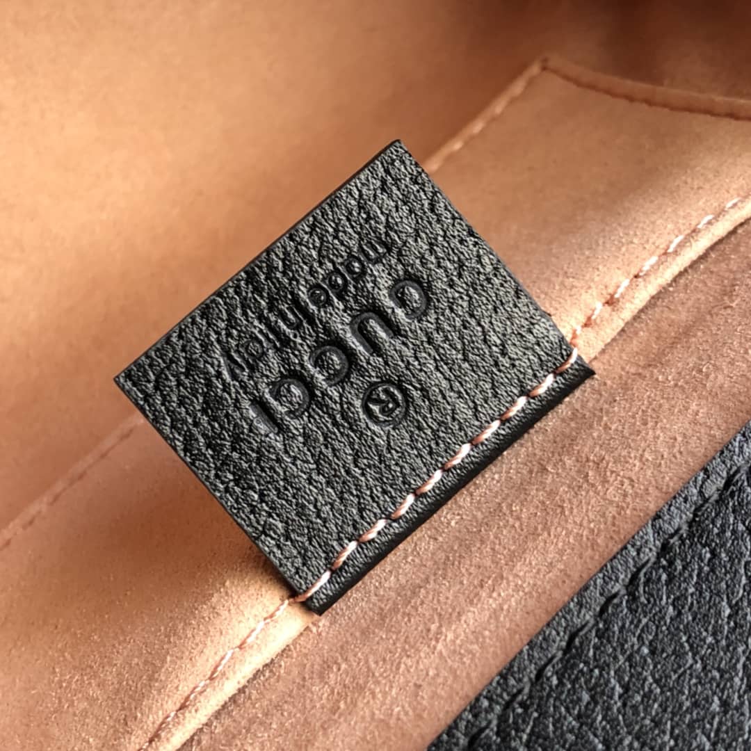 Gvc*1 Padlock Bee Star Small Shoulder Bag Replica Black 432182