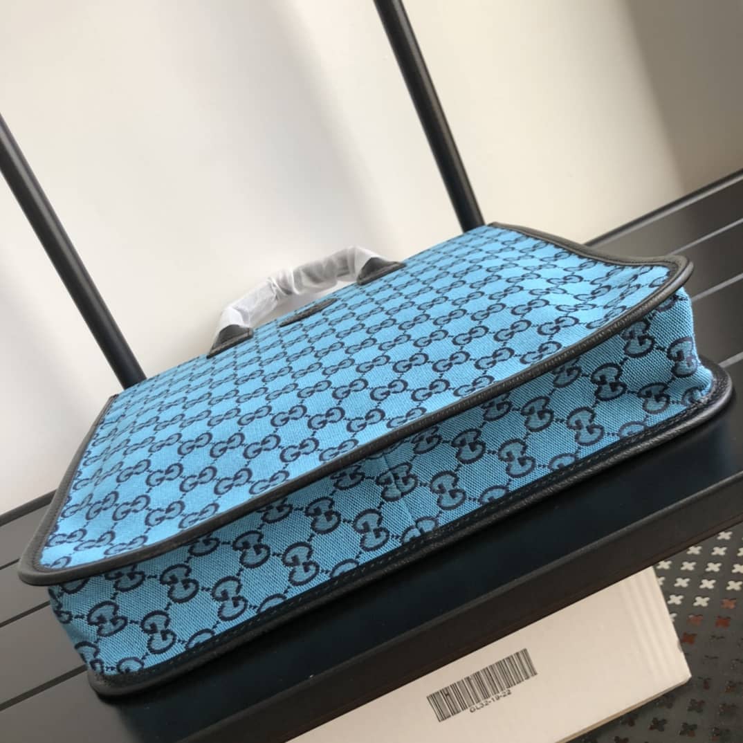 Gvc*1 GG Multicolor Kids Girl Tote Replica Blue 550763