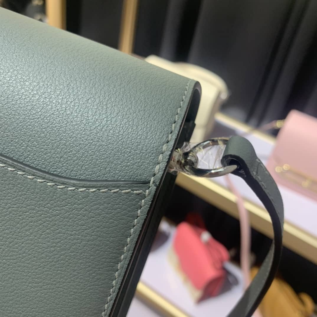 H**me5 Roulis Mini Sac Evercolor Calfskin Leather Crossbody Bag