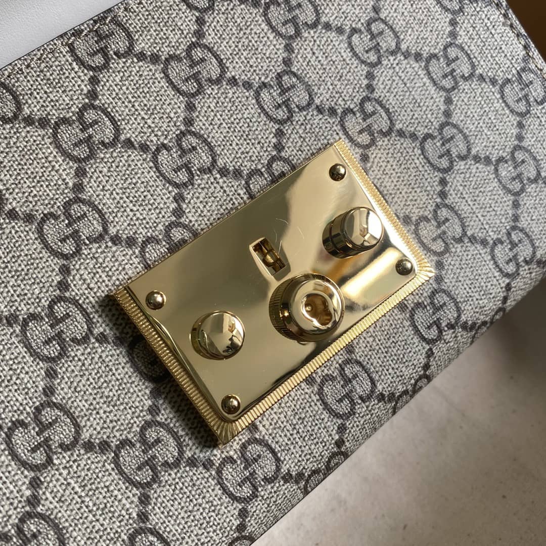 Gvc*1 Padlock GG Small Shoulder Bag Replica 409487