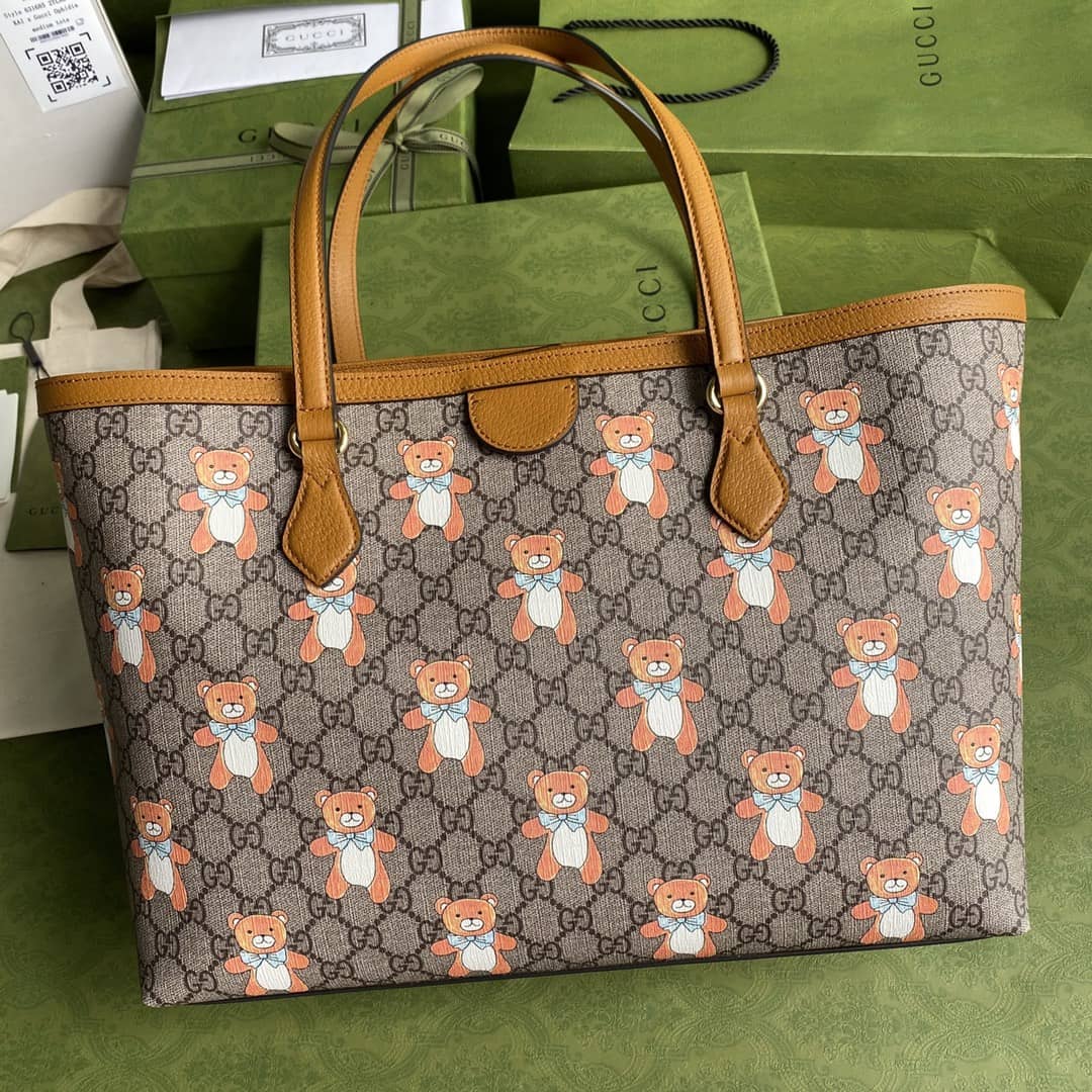 Gvc*1 Ophidia GG Medium Tote Replica 631685