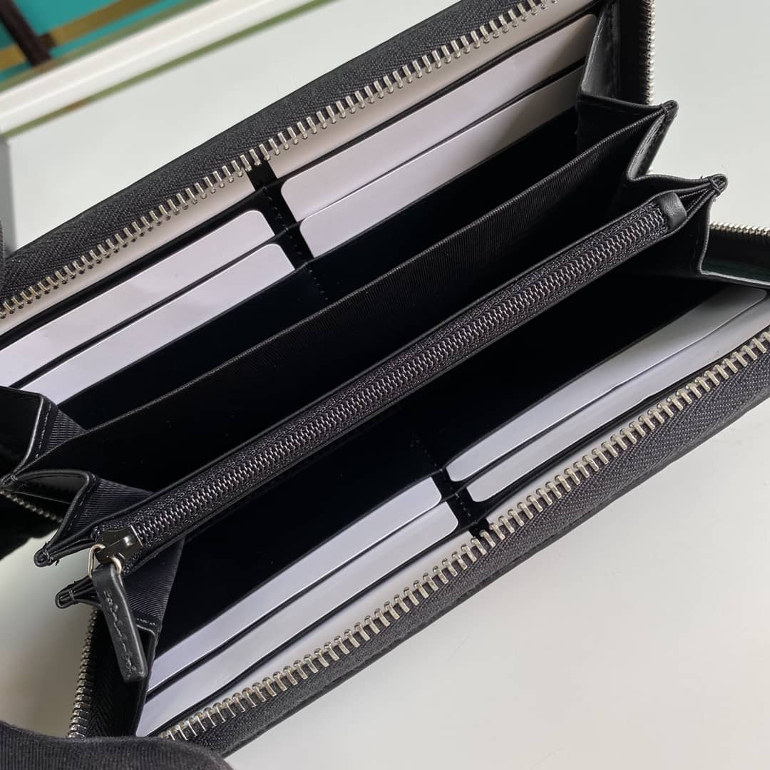 Gvc*1 Web GG Svp*me Around Zip Wallet Replica 408831