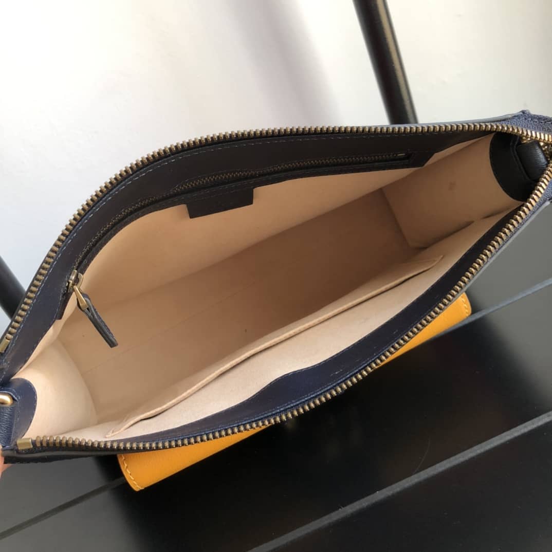 Gvc*1 Small Shoulder Bag With Double G Replica Blue 648999