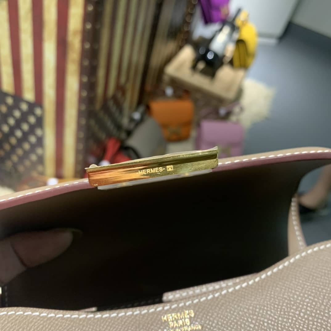 H**me5 Replica Constance Bag 18CM Epsom Leather