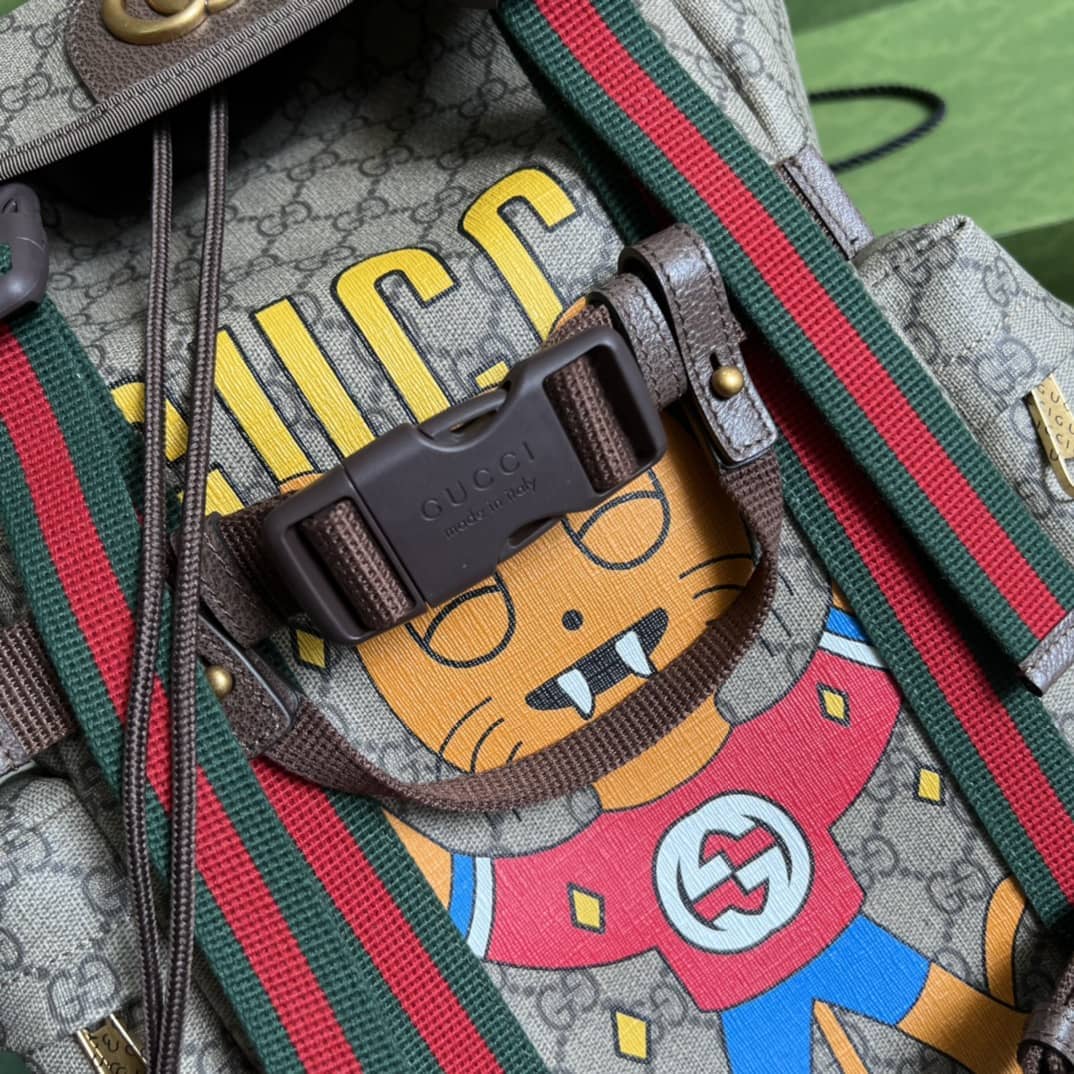 Gvc*1 Webbing GG Skateboard 690999 Replica Backpack