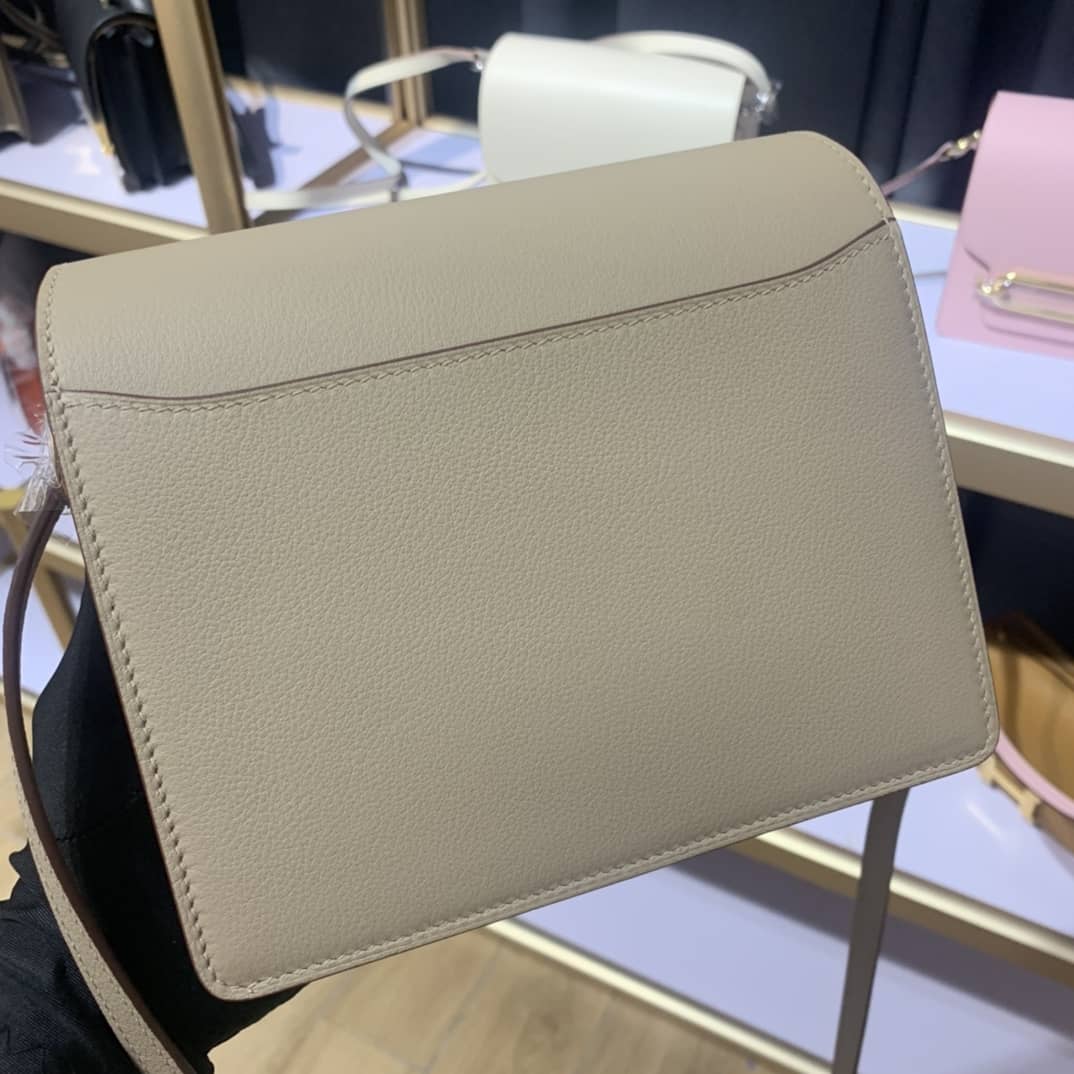 H**me5 Roulis Mini Sac Evercolor Calfskin Leather Crossbody Bag