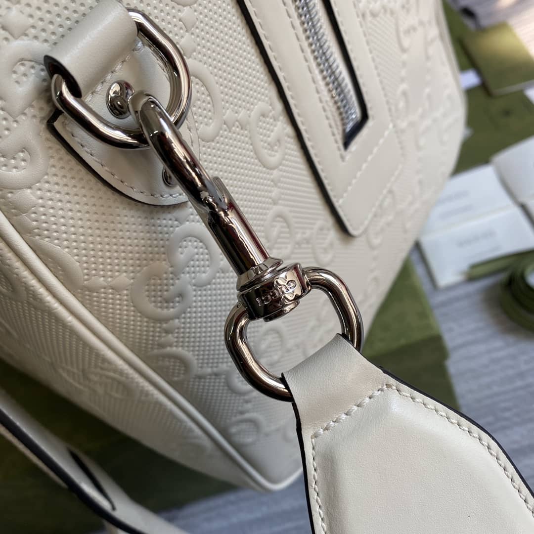 Gvc*1 GG Embossed Duffle Bag Replica 625768