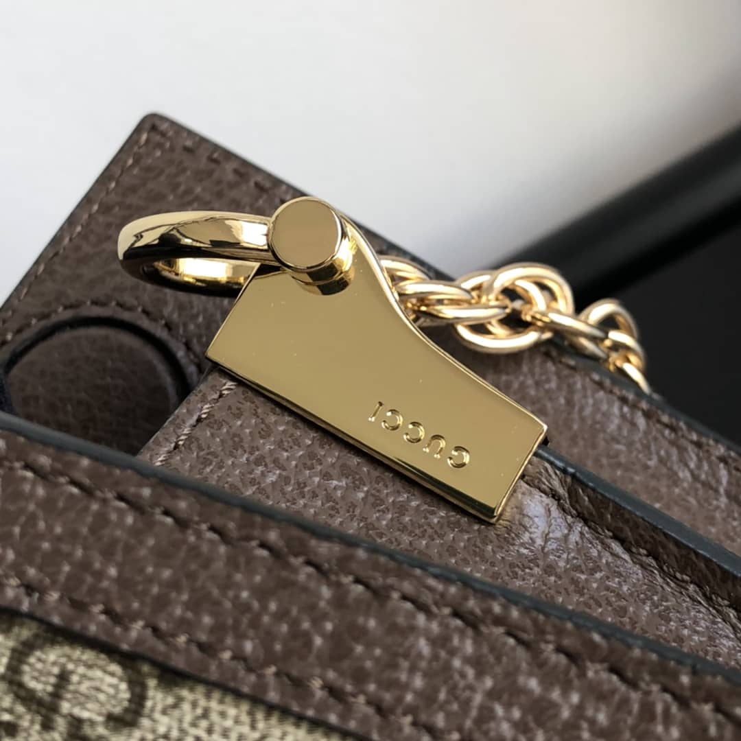 Gvc*1 Ophidia Mini GG Svp*me Canvas Shoulder Bag Replica 602676