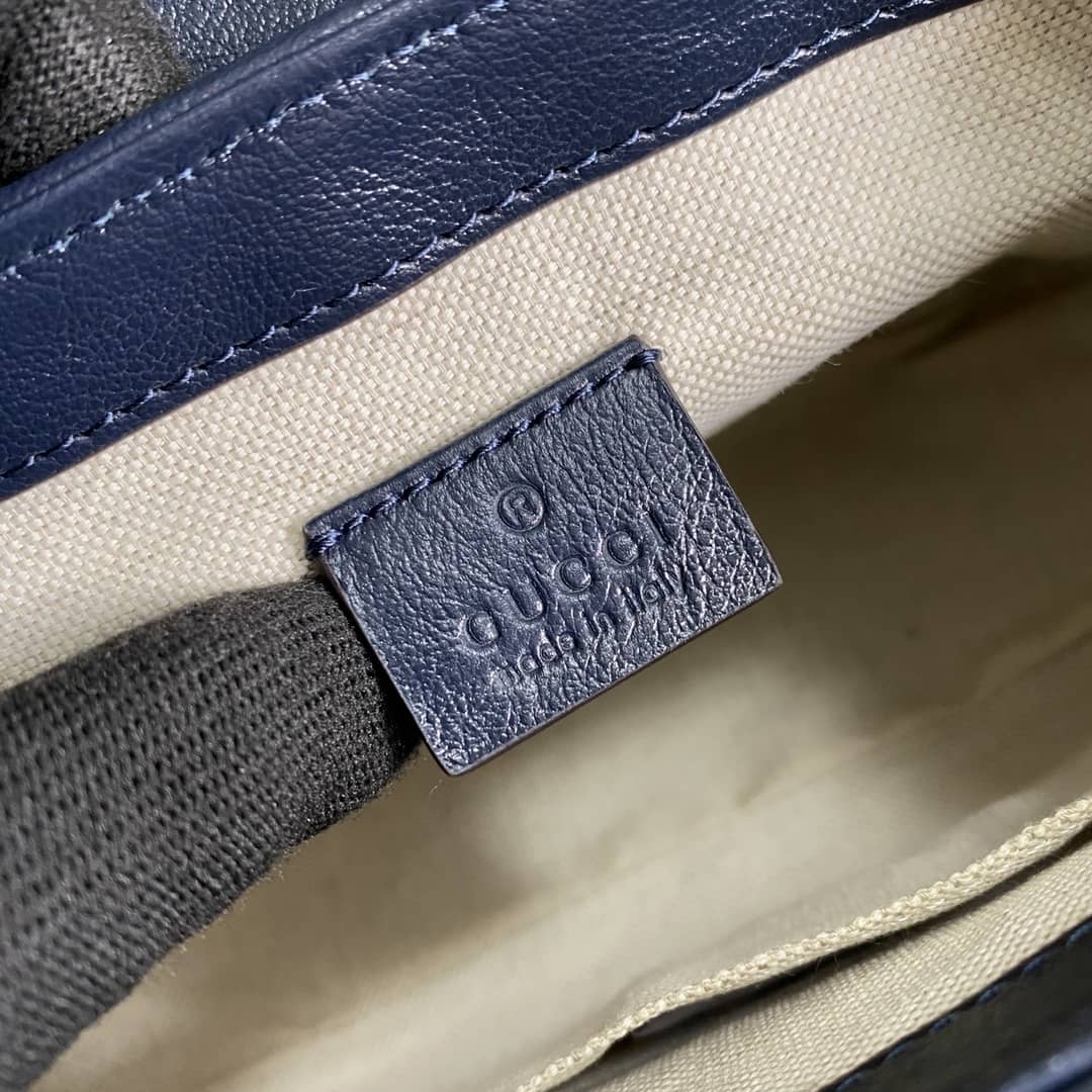 Gvc*1 Marmont GG Mini Top Handle Bag Replica 583571