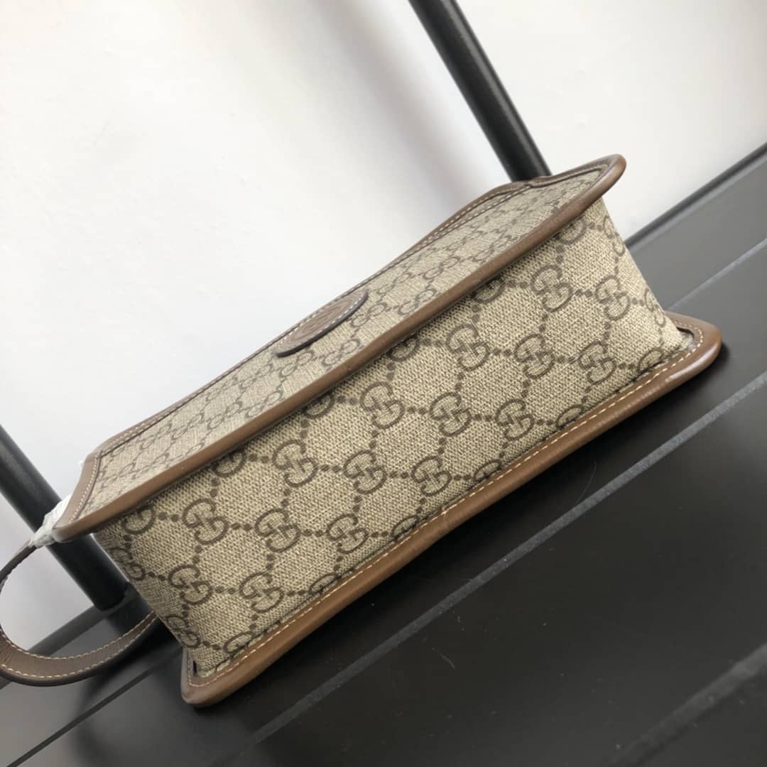 Gvc*1 Purse Dupes Mens GG Interlocking Travel Pouch625764