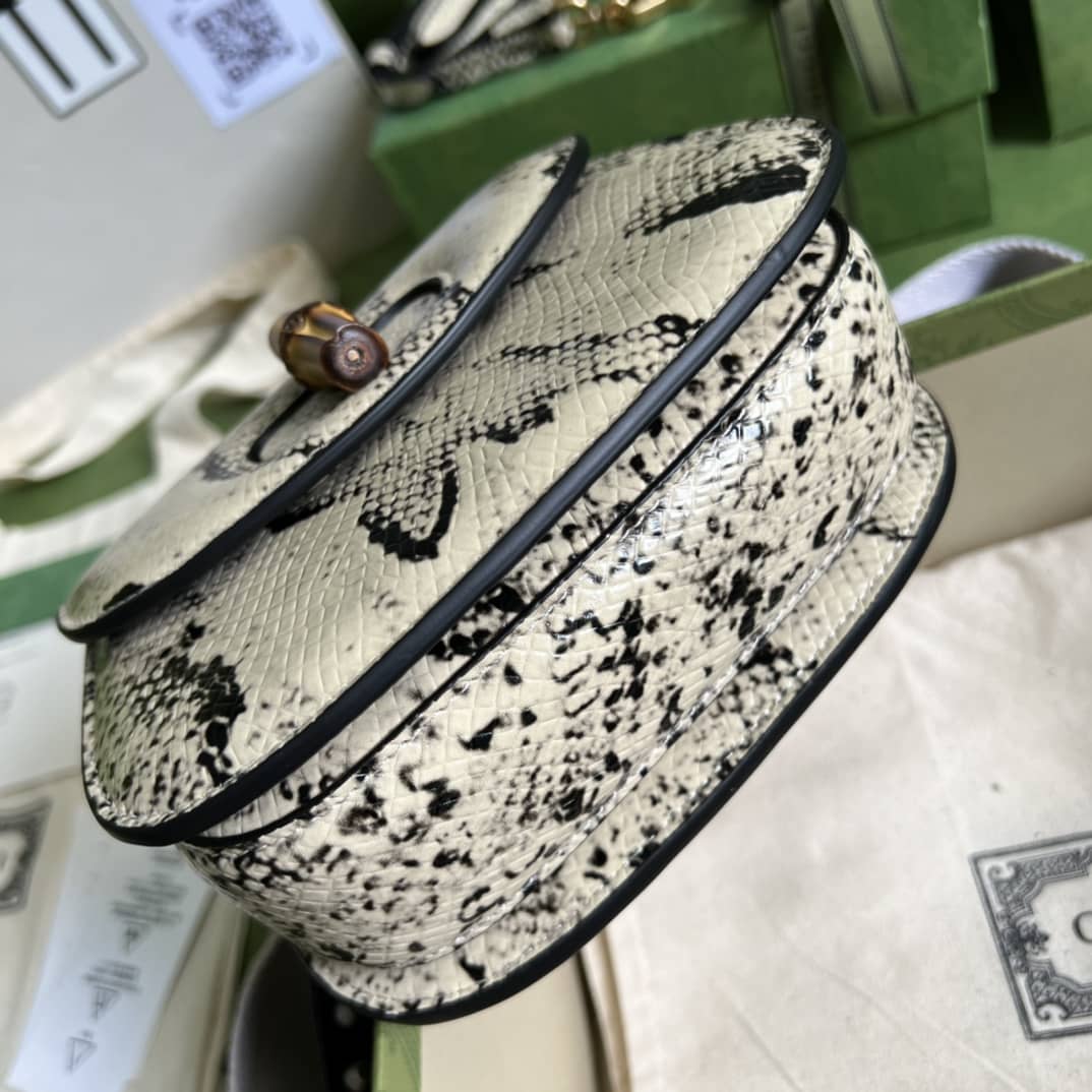 Gvc*1 Bamboo 1947 Mini Top Handle Shoulder Bag 686864 Replica