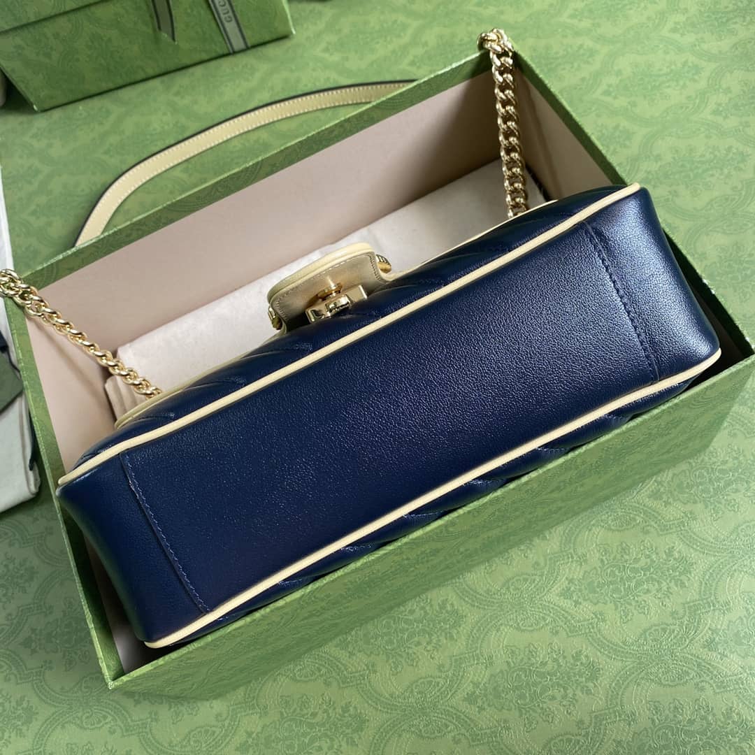 Gvc*1 Marmont GG Small matelassé Shoulder Bag Replica 443497