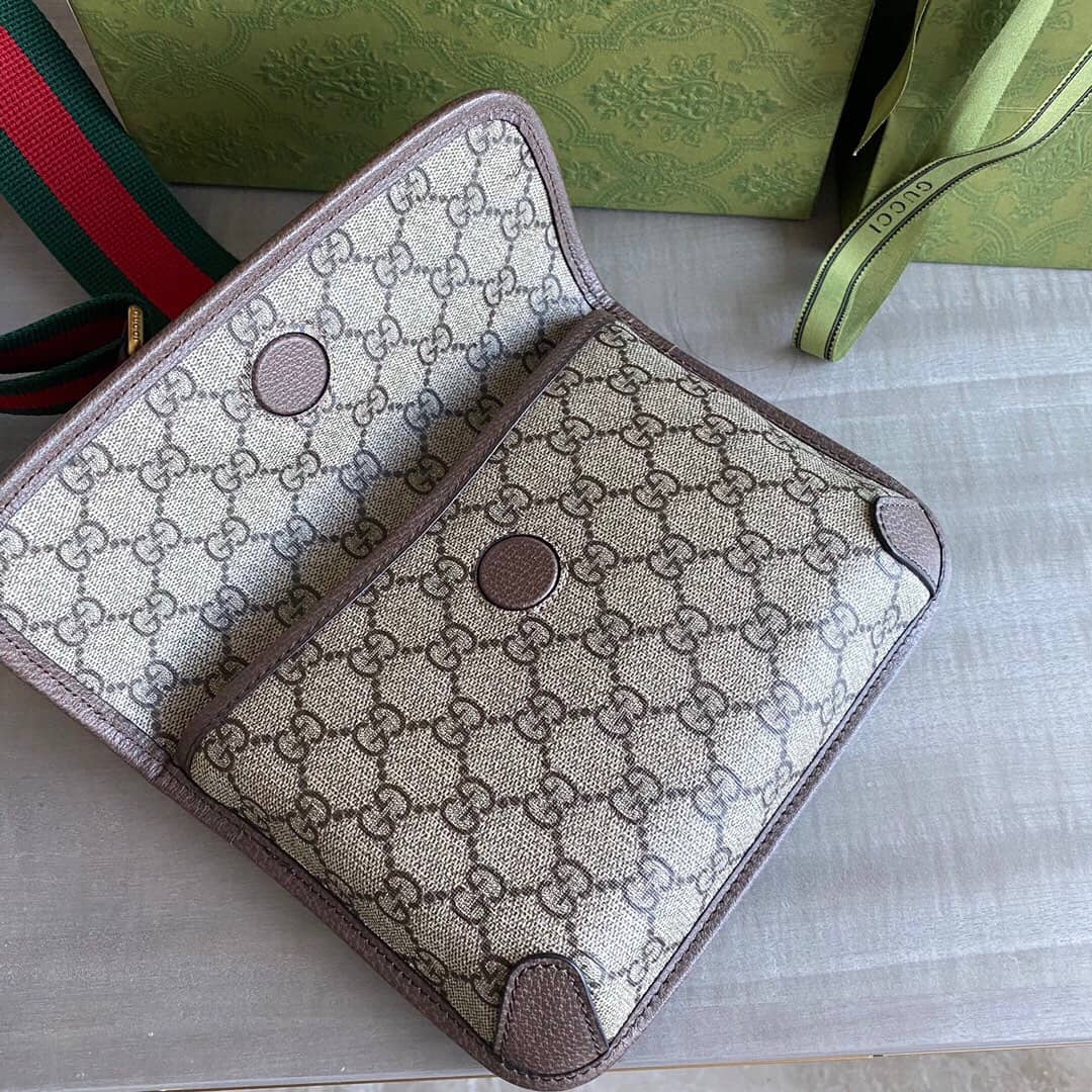 Gvc*1 Gvc*1totem Web GG Svp*me Messenger Bag Replica 489617