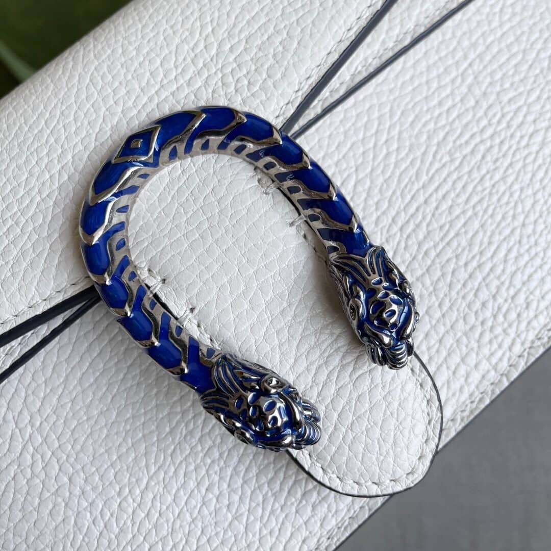 Best Replica Gvc*1 GG Dionysus Small Shoulder Bag Replica White 499623(ColaReps)