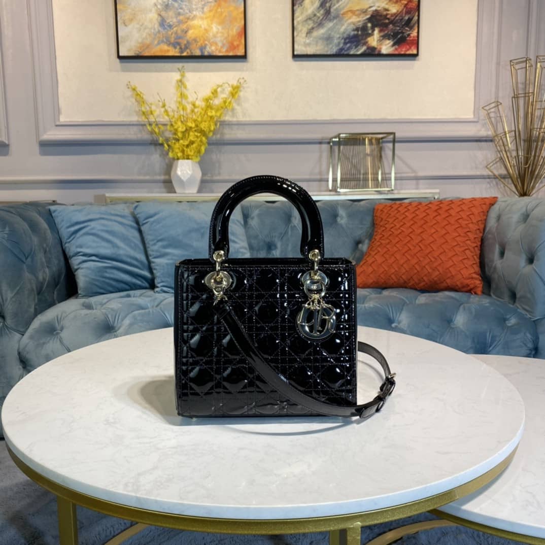 Chr1st1an D10r Lady D10r 24CM Replica Bag