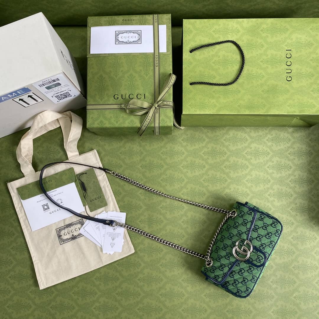 Gvc*1 Marmont GG Matelasse Leather Mini Shoulder Bag Replica 446744